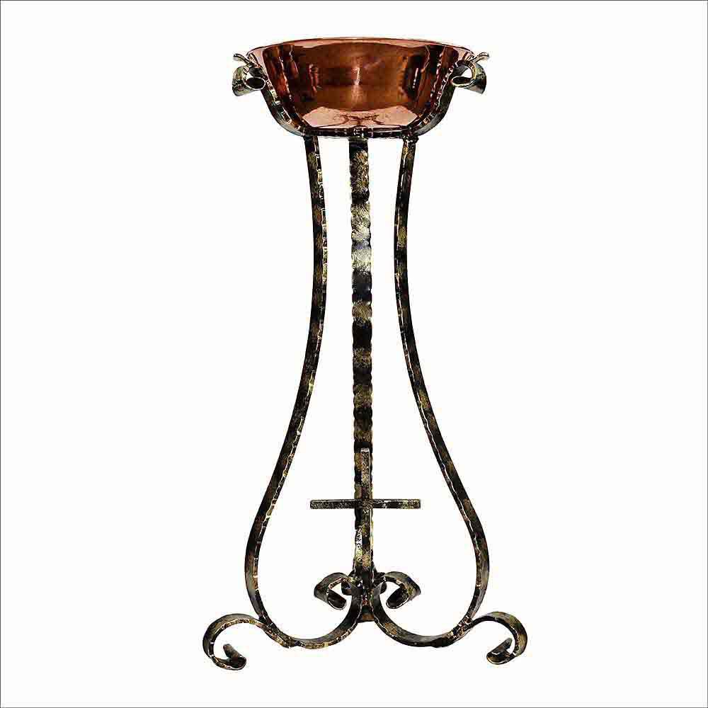 Braciere in ferro e rame 4153/2