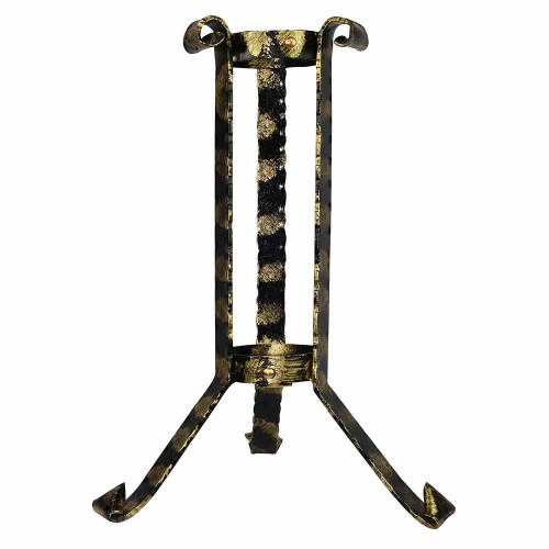 Portacero in ferro forgiato 3658