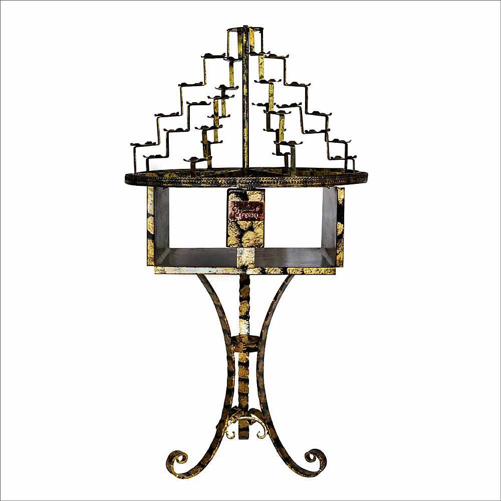 Portalumini a giostra girevole (56 lumini)