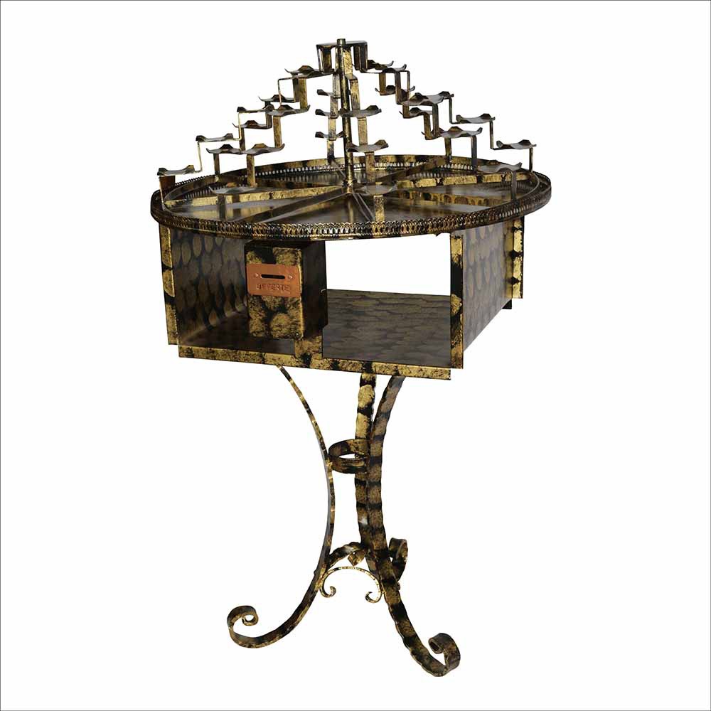 Rotating carousel tealight holder (32 positions)