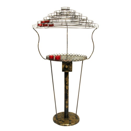 Portalumini "Parigi" rotondo