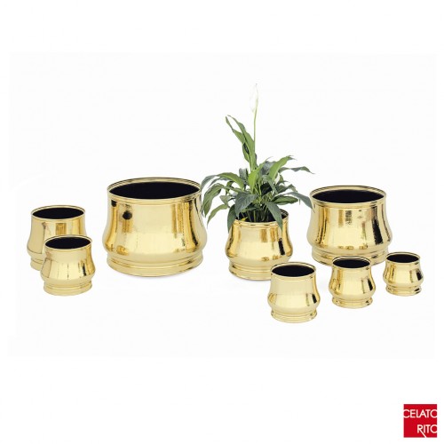 Fioriera ottone BOMBATA