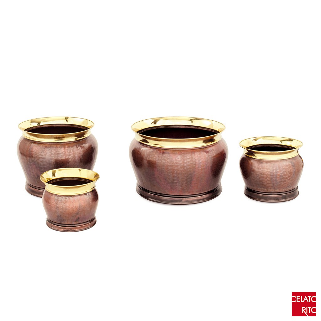 Fioriere rame collezione CORONA